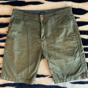 Obey Green Khaki Shorts